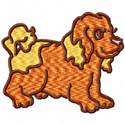 Dogs Embroidery Design 6 Dogs Embroidery Design 6